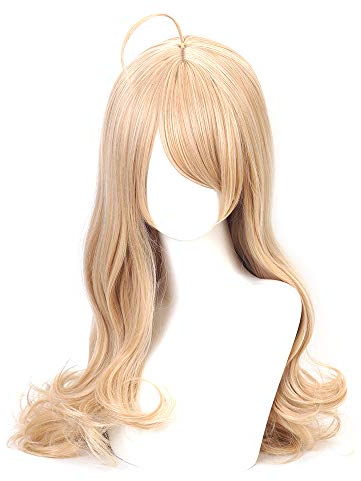 OSIAS Anime Cosplay Perücke, mit Kostenloser Perückenkappe, für Halloween, Party, Karneval, Nachtleben, Konzerte, Hochzeiten(Akamatsu Kaede)