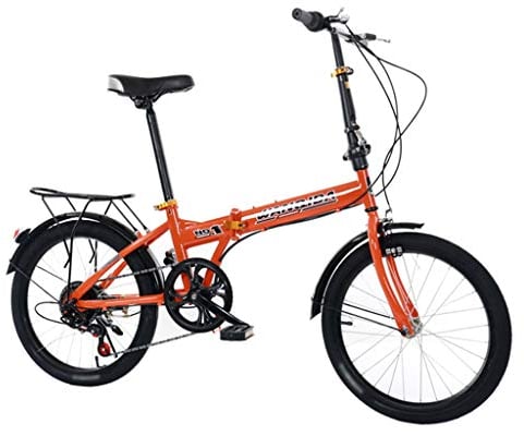 TYXTYX 20 Zoll Alu Klapp Fahrrad Faltrad Folding Bike 5 Gang Nabendynamo mit Gepäckträger Klappfahrrad Folding Bike