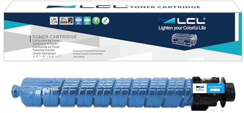 LCL Kompatibel Toner 841820 Aficio MP C3003 C3003SP MP C3503 C3503SP MP C3004 C3004SP MP C3504 C3504SP (1Cyan) Ersatz für Ricoh Aficio MP C3003SP MP C3503SP MP C3004SP MP C3504SP
