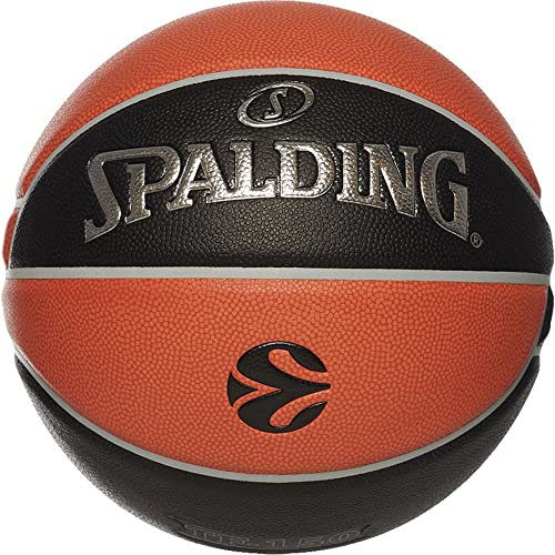 Spalding Euroleague TF-150 Legacy Ball 84001Z, Unisex basketballs, orange, 5 EU