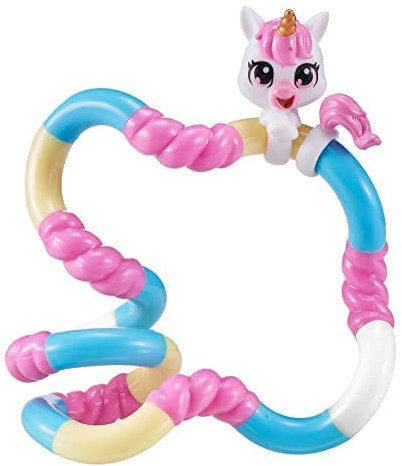 Tangle Jr Pets Uba The Unicorn - Echtes Fidget Toys Sensorisches Spielzeug - Twisty Fidget Toy Fidgets für Kinder und Erwachsene - Fidget Toy für Schule - Geschenk für Teenager und Erwachsene