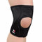 Zamst EK-1 Knee - Ginocchiera Regolabile Leggera per Sostegno del Ginocchio - Tutore a Compressione, Design Full Open, Confortevole e Traspirante - Ideale per Camminata e Trekking (M)