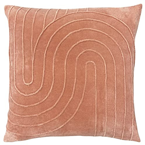 furn. Mangata Polyester Filled Cushion, Cotton, Blush