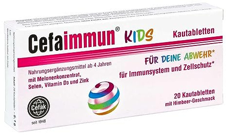 Cefaimmun Kids Kautabletten 20 stk