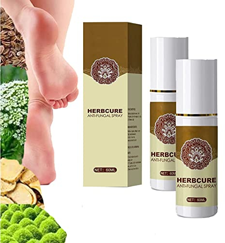 ZZAMG 2 Stück Fußpilz-Schutzspray, Fungal Combat Feet Spray, Verhindert Juckreiz, Antitranspirant Fußgeruch Eliminator für Damen und Herren