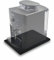 Premium Acrylglas Gleitbrett für Kaffeevollautomat Krups EA810870 | EA81M8 | EA8160 | A8178 | EA816570 | EA8298 | 39x32 cm | Made in Germany (Acrylglas, Granitoptik Schwarz)