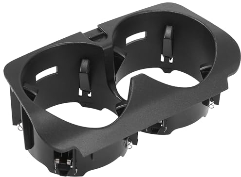 Porte-gobelet de Voiture pour Mercedes-Benz Classe C W205, ADEFOL Double Porte Gobelet de Console Centrale Compatible avec Mercedes C180 C220 C300 C250 C350 C450 Accessoires