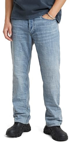 G-STAR Herren Dakota Regular Straight Jeans Blau (Sun Faded Cloudburst D23691-D536-G339) 30W / 34L
