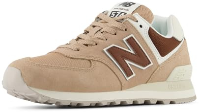 New Balance Damen 574 Sneaker, Calm Taupe Natural, 36 EU