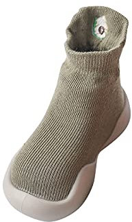 Lauflerner Schuhe Kinder Sockenschuhe Krabbelsocken Lauflernschuhe Mädchen Junge rutschfeste Schuhe Bodenschuhe Weicher Stricken Sockenschuhe Mädchen Barfußschuhe Kleinkind Stricken Kinderschuhe