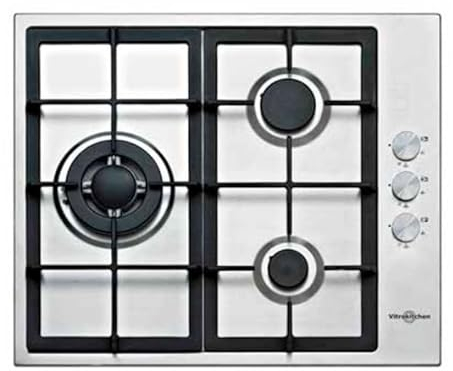 Placa Gas VITROKITCHEN EN636LIN Natural Inox 3f