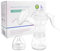 AUSYIWI Extractor de Leche Manual, Breast Pump y Recolector de Leche de Silicona, sin BPA, Sacaleches para una Extracción Suave y Eficaz, Extractor de Leche para llevar y casa