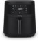 H.Koenig Friggitrice ad aria FRY840, Capacità 4L, Cucina fino a 6 persone, Regolabile 80-200°C, 5 Modalità di cottura, Timer 60min, 6 Programmi, Display touch screen