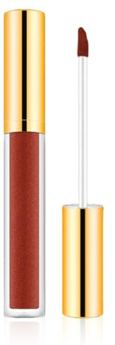 Lipgloss Glänzend, 2025 New Metallic Liquid Diamond Glitter Lippenstift, Flüssiger Lippenstift 3D Glanz Finish Feuchtigkeit Durchsichtig Glitzer, Lippenpflege für Trockene Lippen (D06, 6ml)