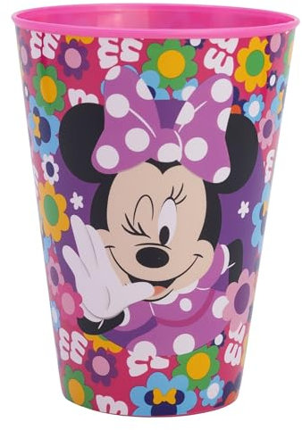 Stor Vaso Infantil de plástico Reutilizable de 430 ml de Minnie