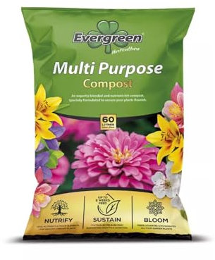 Evergreen Horticultural Multipurpose Compost 60L