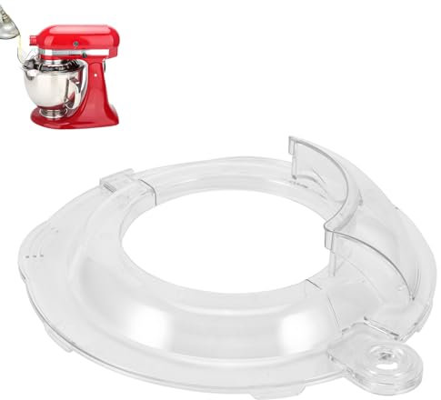 Spritzschutz Ersatz für Kitchen Aid 4.5-5 QT Stand Mixer, Transparent und zu reinigen, Spritzschüssel Zubehör für Kitchenaid