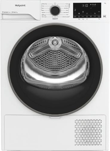 C HD 94M WBS UK Heat Pump Tumble Dryer – 9kg capacity, heat-pump technology, White, WiFi Smart (HomeWhiz) & ColdGuard, large-load family tumble dryer