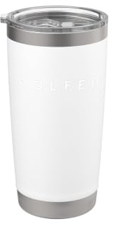 Rolfers Design/Rolfing Beginners Moderne, zeitgenössische Schrift Doppelwandiger Edelstahl-Thermobecher