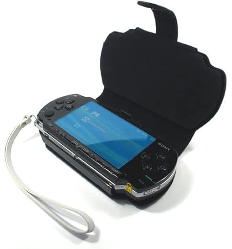 MCA Schutzhülle aus Leder für Sony PSP schwarz