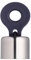 BarCraft Wine Bottle Stopper with Flip Top Ring Pull, Stainless Steel, 8.5 cm