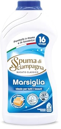 Spuma Bionda von Sciampagna – Wäsche Flüssigkeit, 16 Wäschen, 1 l