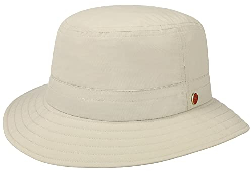 Mayser Fischerhut Bucket Hat UV-Schutz Sommerhut knautschbar Made in EU Herren Damen Sommer Frühling beige 59 cm