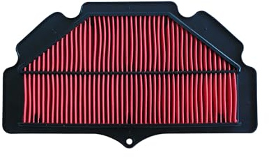MIW Motorcycle Air Filter compatible with/replacement for Suzuki 600 GSR & ABS 2006-2010, 750 GSR & ABS 2011-2016, 750 GSX S/SK ABS (USA) 2015-2016, 750 GSX-S 2017-2019, OEM No 13780-44G00-000