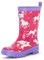 Hatley Rain Boots, Stivali di Gomma da Ragazza, Rosa (Rainbow Unicorns), 32 EU (1 US)