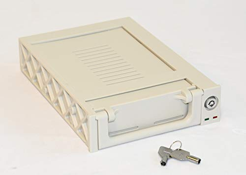 SCSI 50pin Tray W-666, Wechselrahmen für 1 x 3,5 Zoll (3,5 HDD in 5,25''Schacht) HDD, Anschluss 50 Pol SCSI