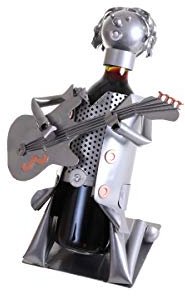 Socadis Porte Bouteille Guitariste Genoux