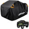 Quad ATV Abdeckplane NEVERLAND Fahrzeug Abdeckung ATV Schutz Cover 300D Oxford Stoff mit Reflektierende Streifen und Gummibänder Winterfest Staub Regen UV-Schutz Schwarz 200 * 95 * 106 cm