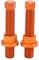 KIMISS Pernos de Ajuste de Cadena, 2 Pernos de Ajuste de Cadena 50304040100 Accesorio de Repuesto Apto para SX SXF EXCF SXS SMC(B (Naranja))
