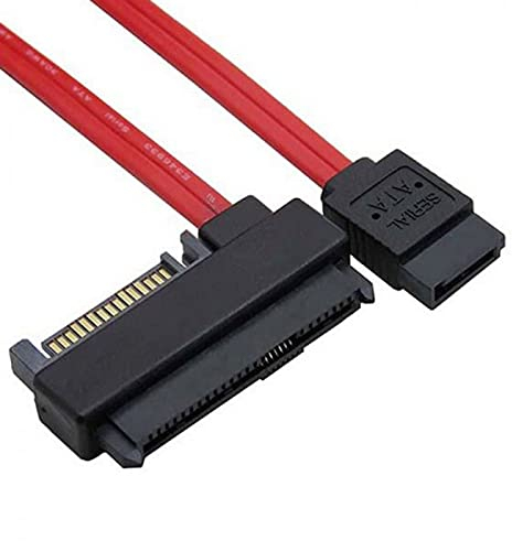 NFHK SFF-8482 SAS - Cable de disco duro SATA de 29 pines a 7 pines con puerto de alimentación SATA de 15 pines