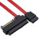 NFHK SFF-8482 SAS - Cable de disco duro SATA de 29 pines a 7 pines con puerto de alimentación SATA de 15 pines