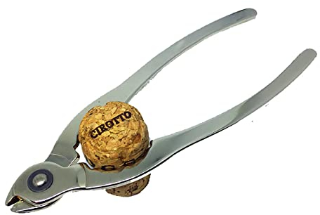 Prosecco Cork Remover Also for Sparkling Wine Champagne Cava Fizz Pliers Opener Stainless Steel