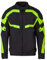 URBAN 5884 Herren Motorradjacke aus Cordura, wasser- und winddicht, Motorradjacke für alle 4 Jahreszeiten mit herausnehmbarem Thermofutter, Schwarz/Gelb, 3XL