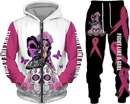 RIAAJ Tuta sportiva da donna con stampa 3D, A1, S