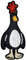 Pawprint Family Feathers McGraw Aufnäher | Offizielles Wallace and Gromit Produkt | Schwarz Weiß Rot