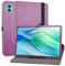 MAMA MOUTH Cover per TECLAST P50 Custodia,Slim girevole Smart 360 gradi di rotazione Case Cover Custodia Protettiva per TDOOGEE U11/ U11 PRO/TECLAST P50S 11 Pollici Tablet,Viola