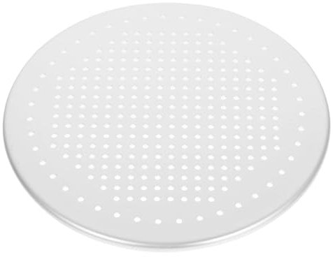 WANGZEYU Pizza Plate Pizza Pan Metal Plate Tray Roasting Aluminum With Holes Baking Pizza Steel