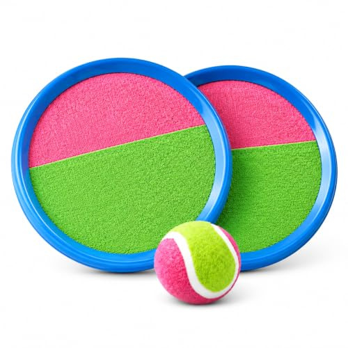 TK Gruppe Timo Klingler Set di 2 giochi con per bambini e adulti, gioco da spiaggia e lancio – ragazze e ragazzi – perfetto gioco di cattura