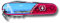 Victorinox Climber Couteau de Poche Suisse, Léger, Multitool, 14 Fonctions, Tire Bouchon, Lame, Ouvre Boite, Suisse Print