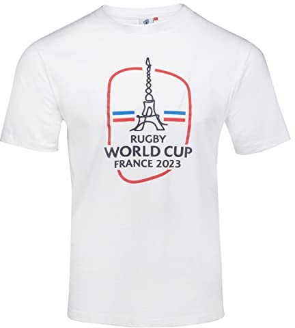 T-Shirt Rugby Weltmeisterschaft von France 2023 Eiffelturm
