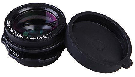 Andoer Viewfinder 1.08x-1.60x Zoom Eyepiece Magnifier for Canon Nikon Pentax Sony Olympus Fujifilm Samsung Sigma Minoltaz SLR Camera