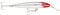 Rapala - Countdown Magnum Angelköder - Angelzubehör mit Abachiholz-Konstruktion - Salzwasser Spinnköder - Lauftiefe 3.9-4.5m - Fischköder 11cm, 24g - Hergestellt in Estland - Red Hot UV
