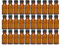 hocz 10 x 10 ml Tropfflasche Glasflaschen mit Tropfeinsatz | Farbe Braunglas | Füllmenge: 10 ml Mini | Apothekerflasche | Dosierung von Flüssigkeiten E-Liquids