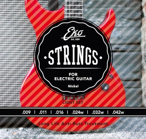 EKO - CORDE CHITARRA ELETTRICA 9-42 EXTRA LIGHT SET/6