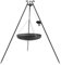 CookKing Stand-Grill Dreibein Grill massiv Wok-Pfanne 180cm mit Kurbel 60cm Ø