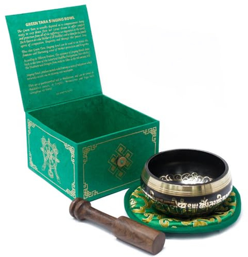 Ancient Wisdom Tara Klangschale Set 10cm (min